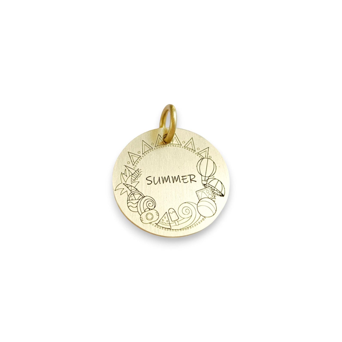 Ice Cream Dog ID Tag