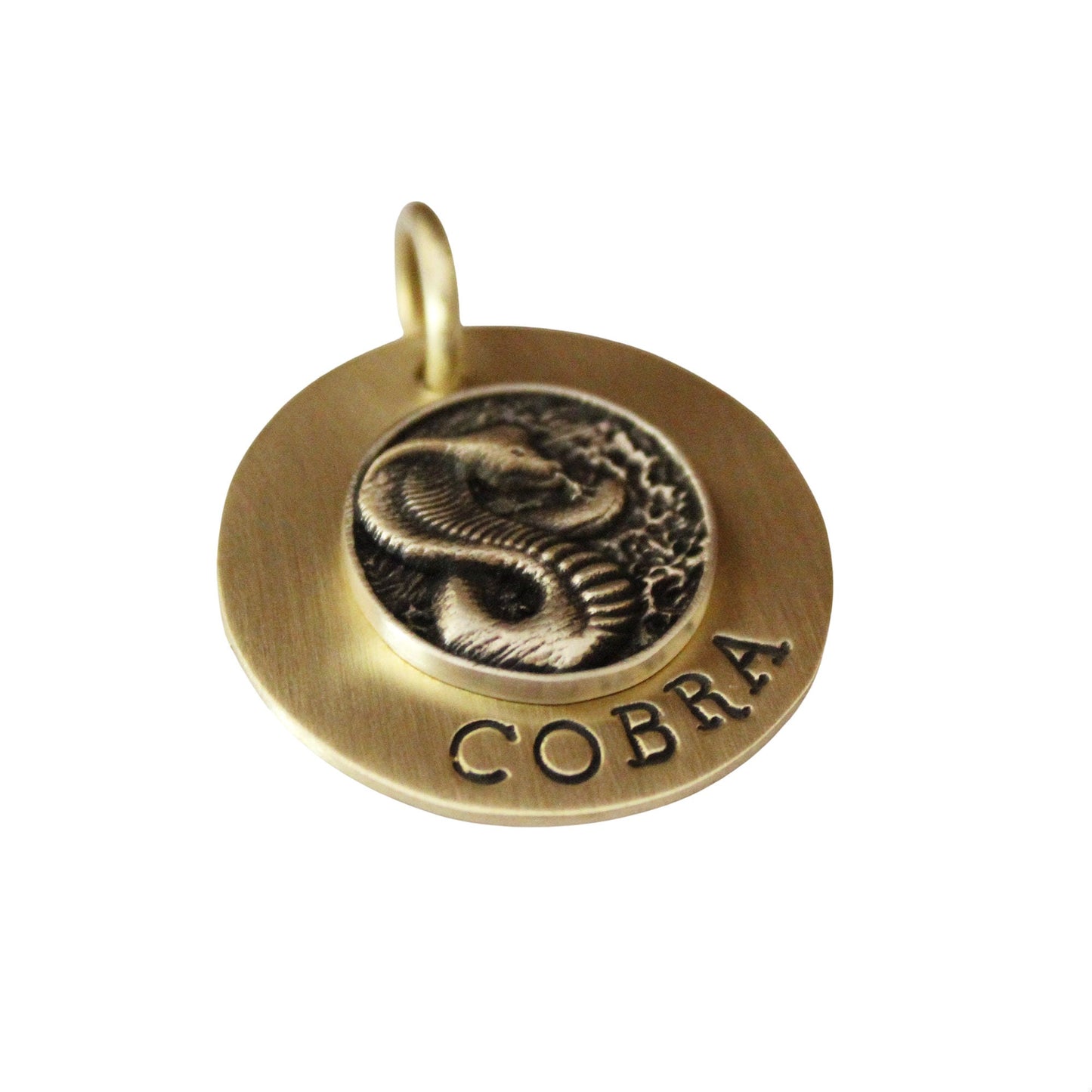 Personalized Cobra Dog Tag ID