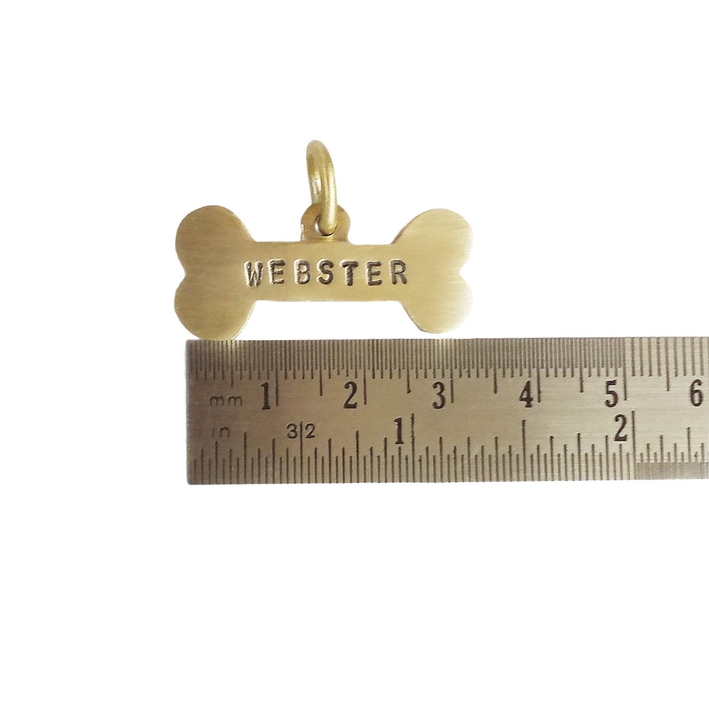 Dog Bone ID Tag with Horse