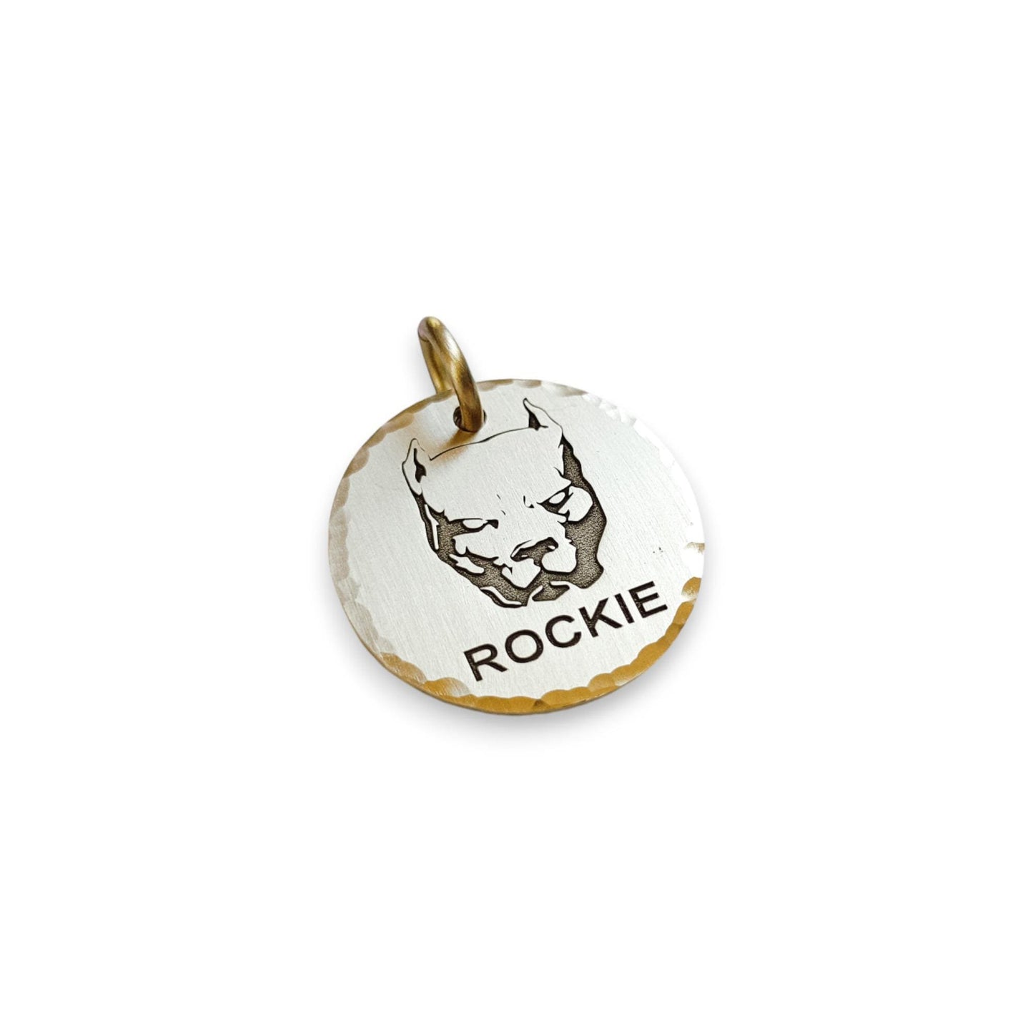 Pitbull Dog ID Tag