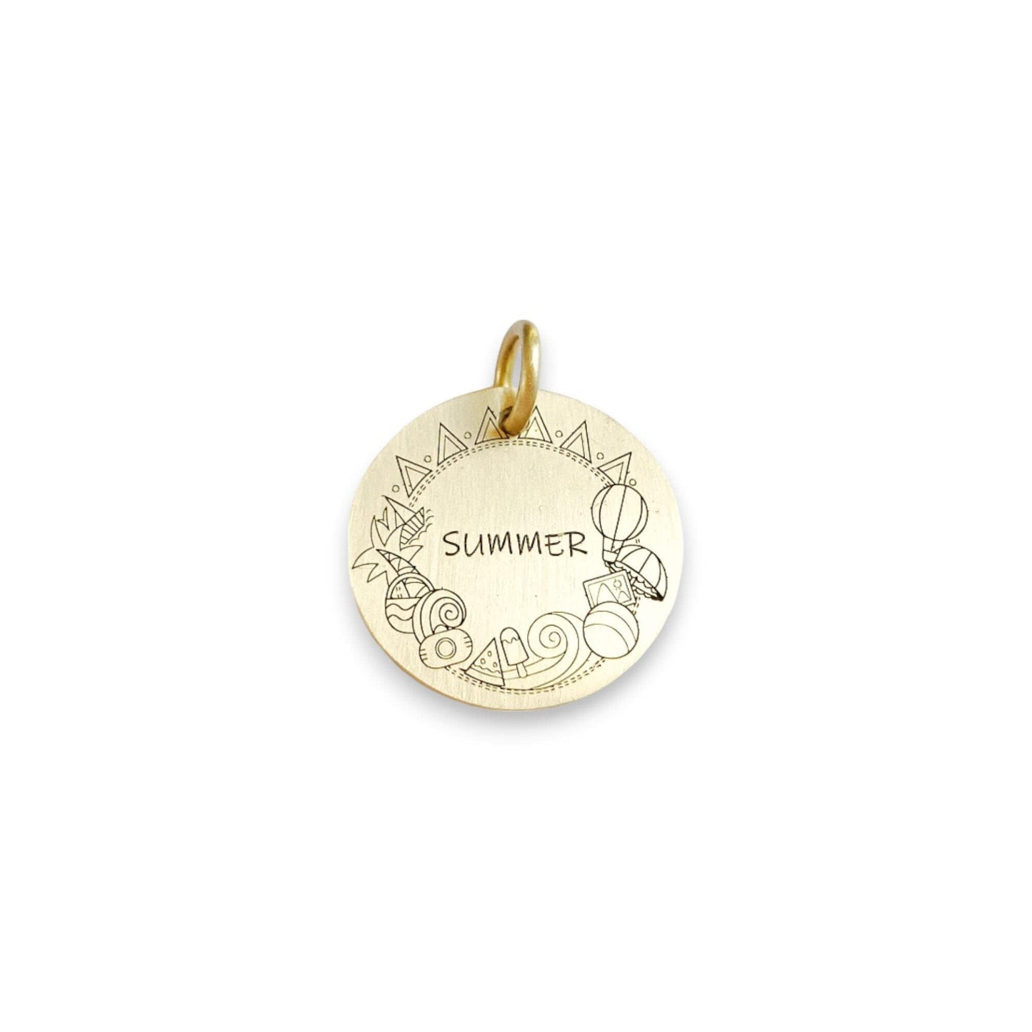 Ice Cream Dog ID Tag