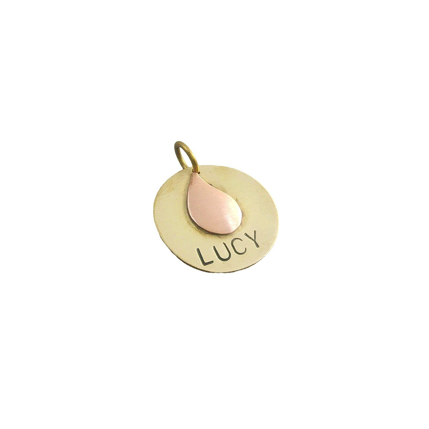 Custom Water Drop Dog ID Tag
