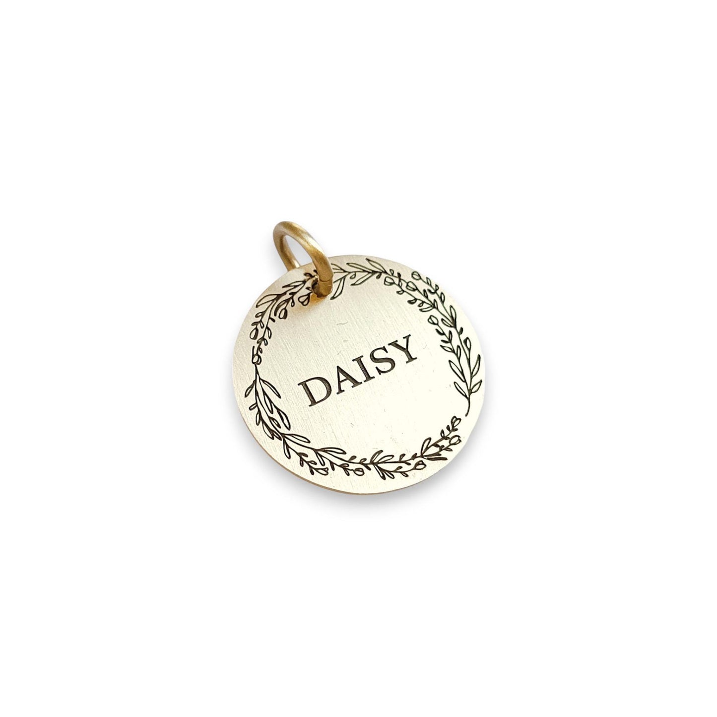 Poppy Flowers Pet ID Tag