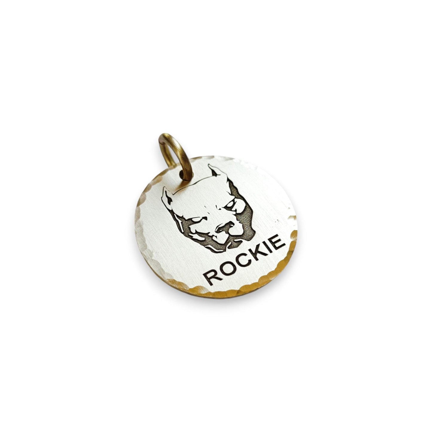 Pitbull Dog ID Tag