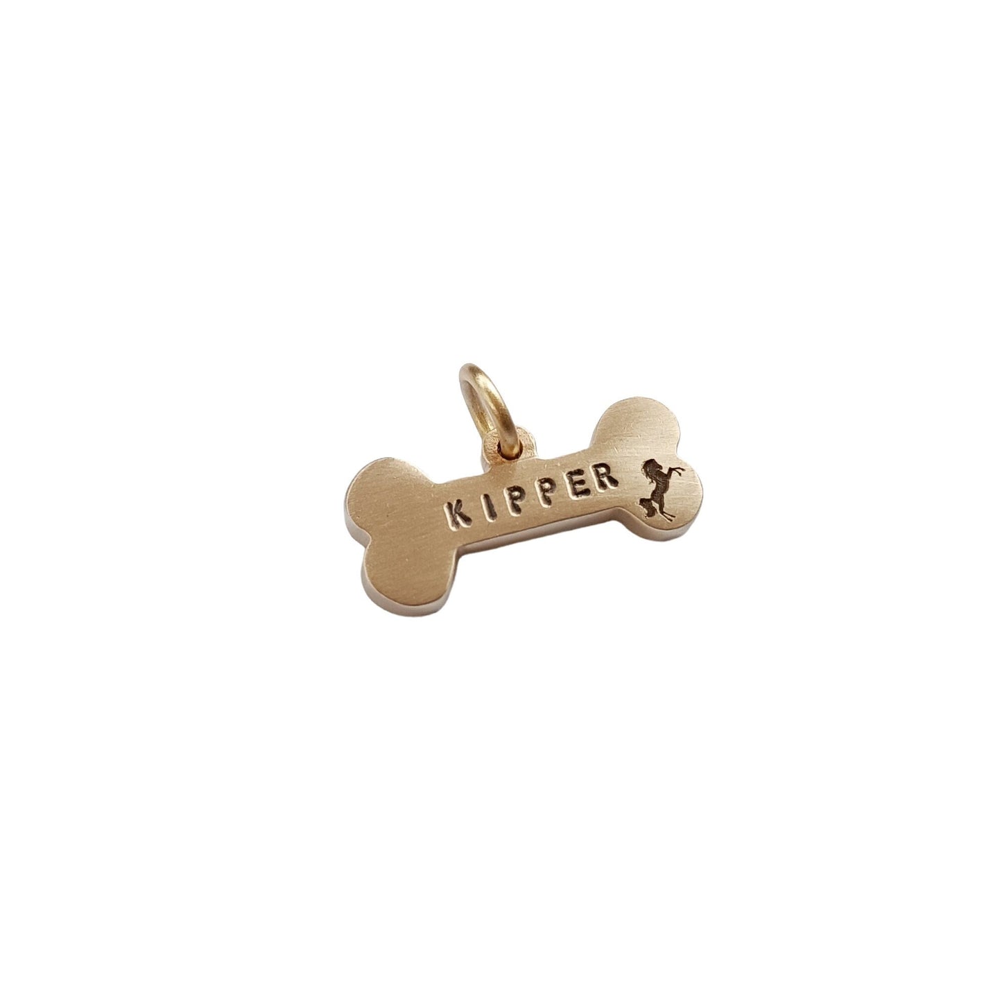 Dog Bone ID Tag with Horse