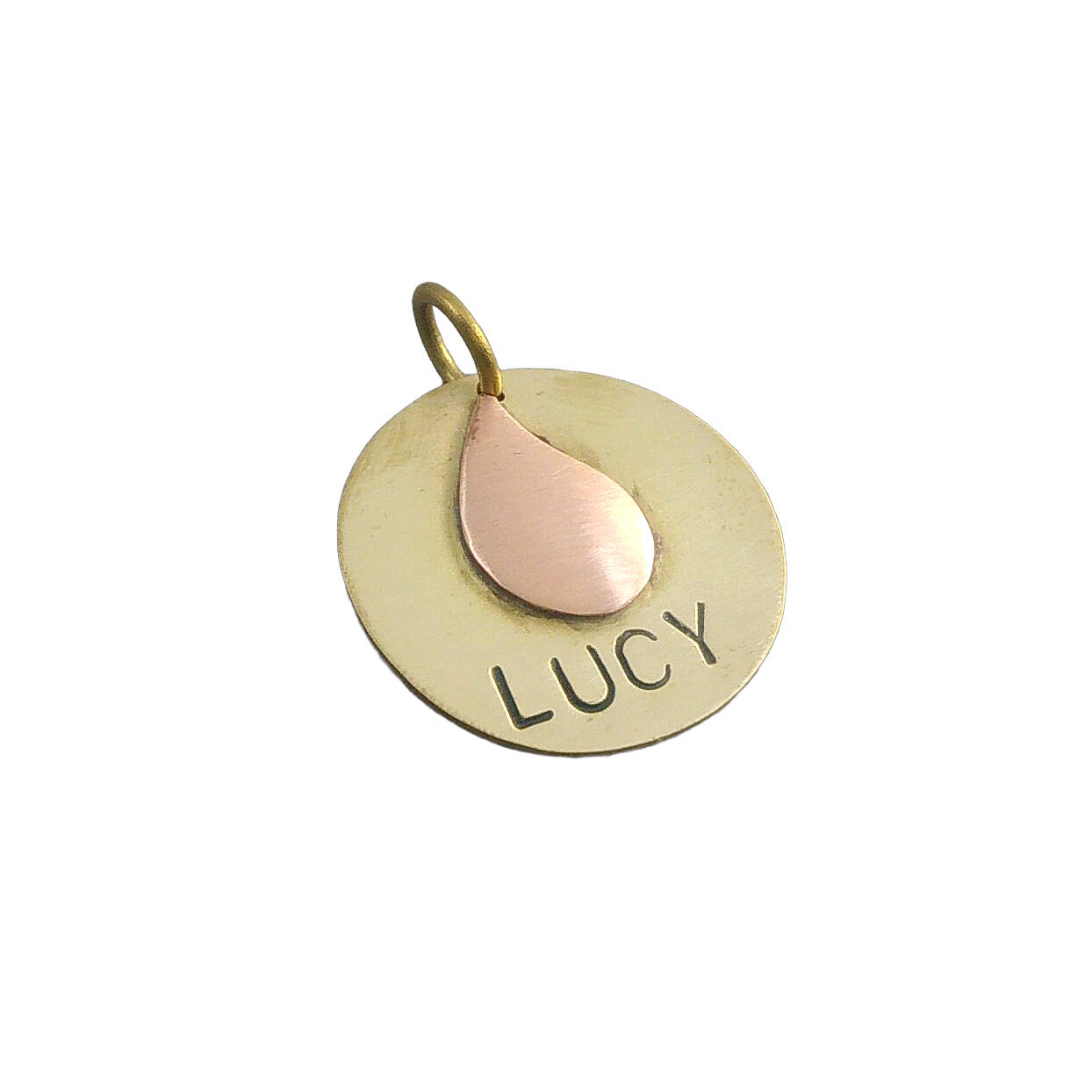 Custom Water Drop Dog ID Tag