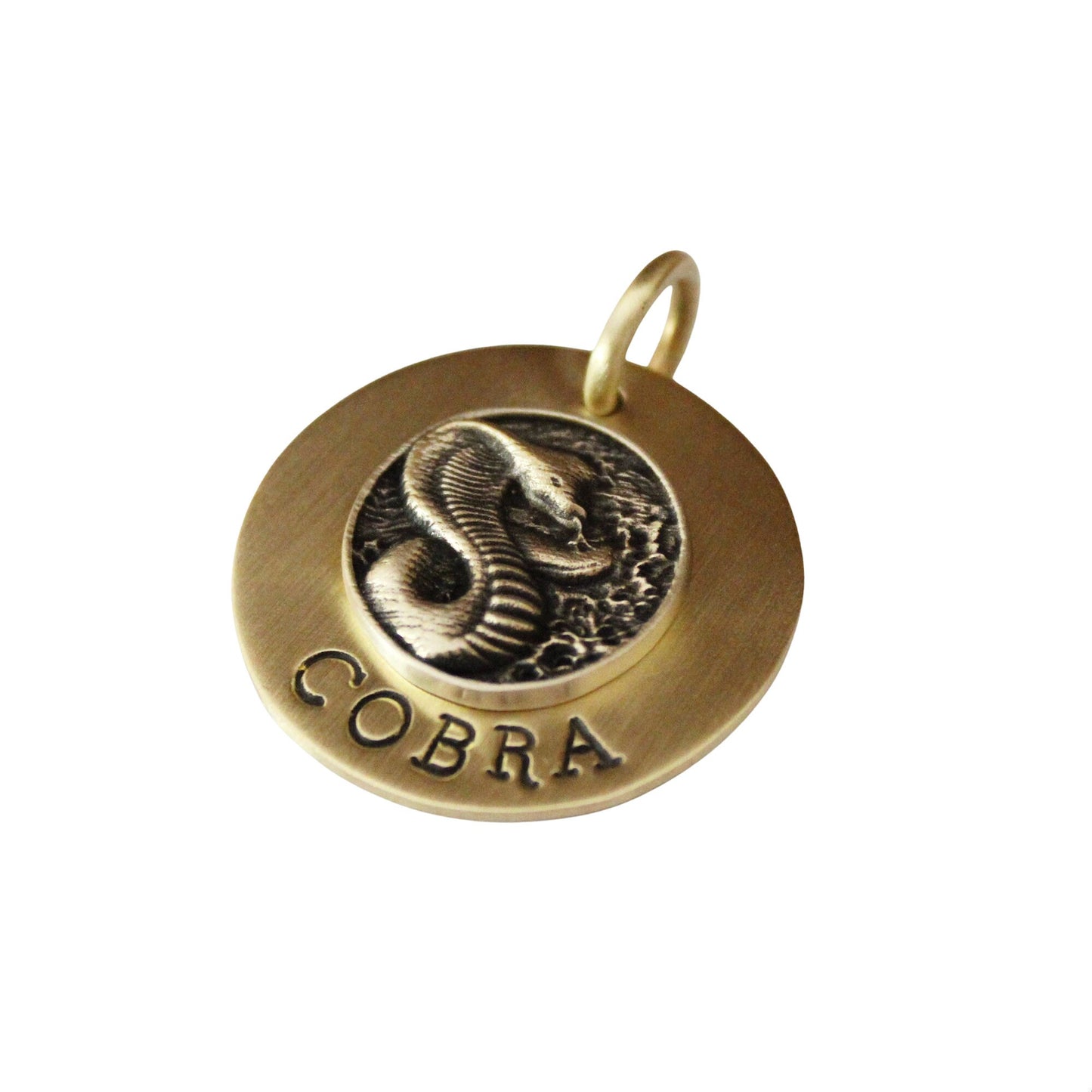 Personalized Cobra Dog Tag ID