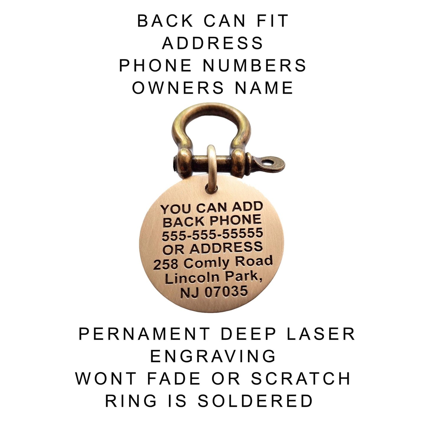 Sunny Dog ID Tag