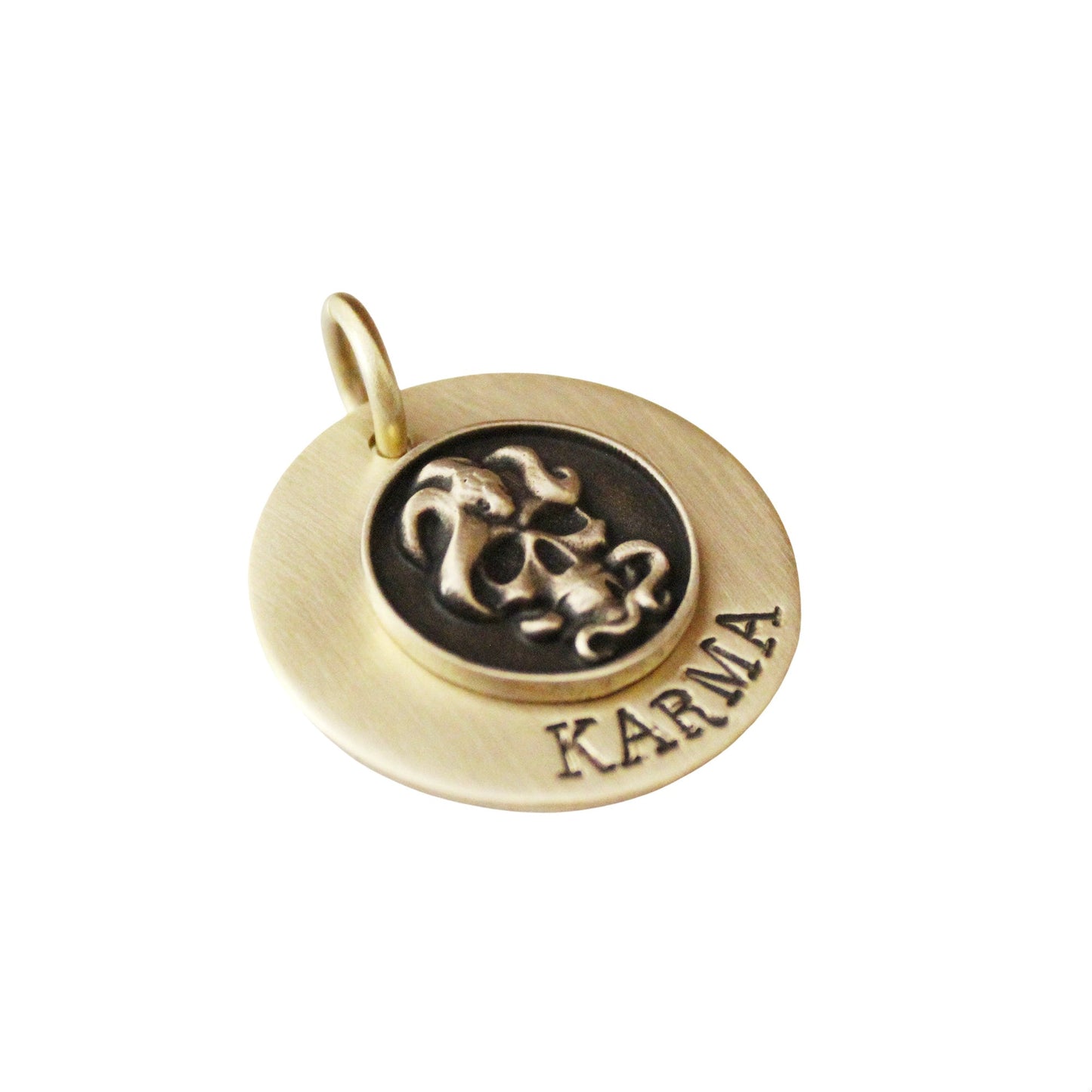 Personalized Snake Skull Dog Tag ID