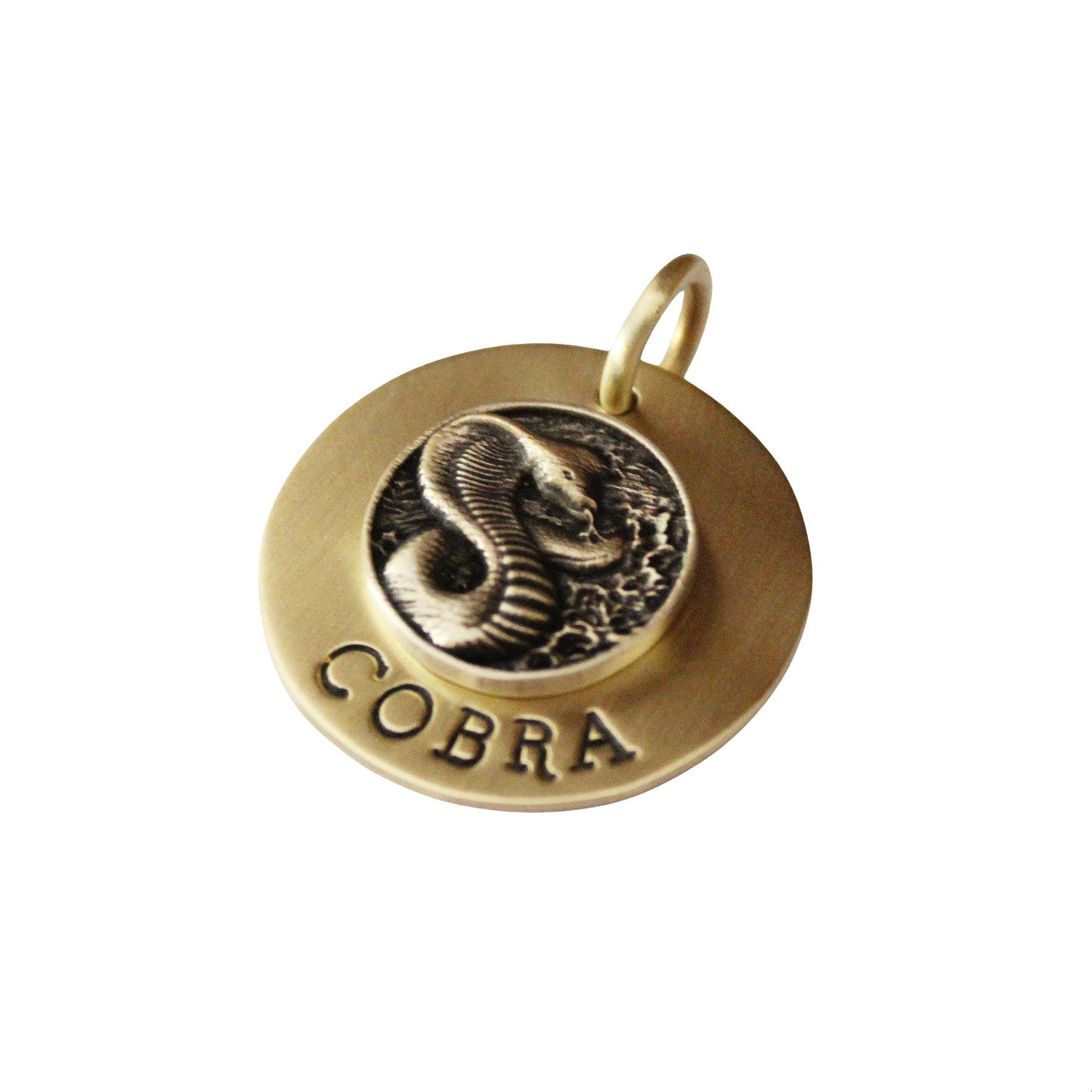 Personalized Cobra Dog Tag ID