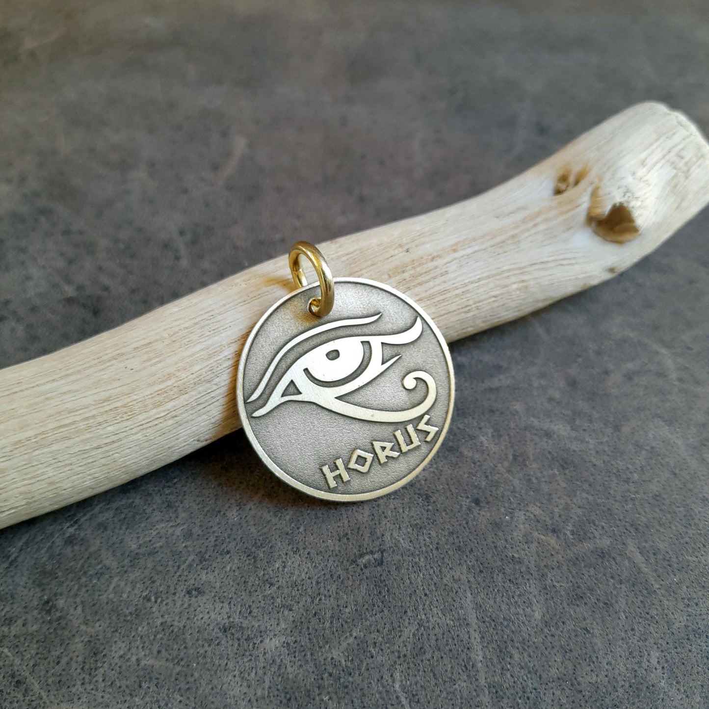 Eye of Horus Dog ID Tag