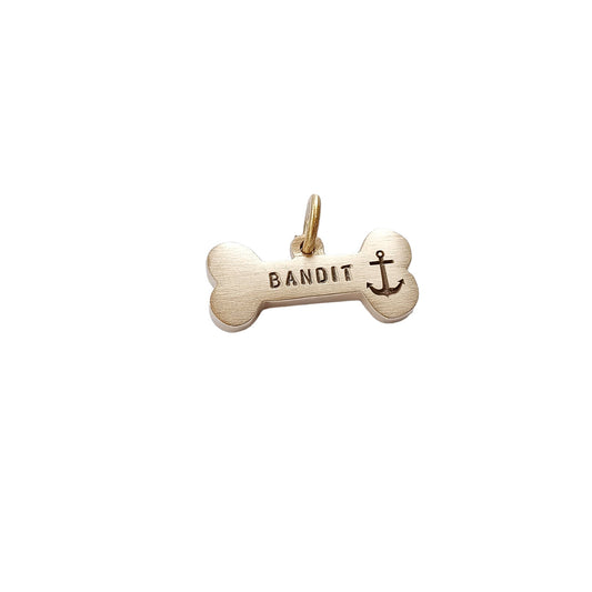 Anchor Bone Dog Tag ID