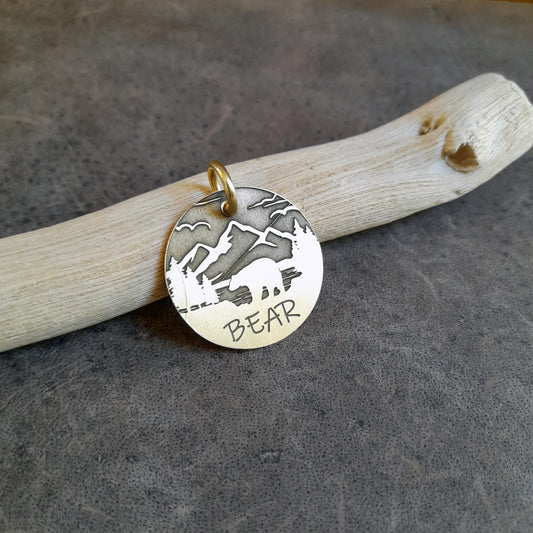 Bear Dog Tag